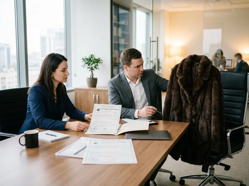Сертификат соответствия на шубы